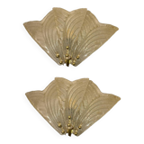 Murano Glass Sconces Set of 2