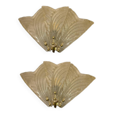 Appliques en Verre de Murano Lot de 2