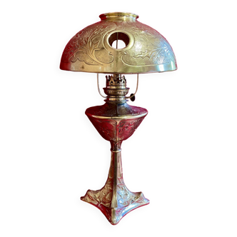 Art Deco oil lamp 19th century