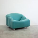 Chaise longue Artifort ABCD par Pierre Paulin (Sarcelle)