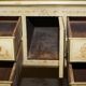 Chinoiserie Buffet with Marble Top in Chippendale Style