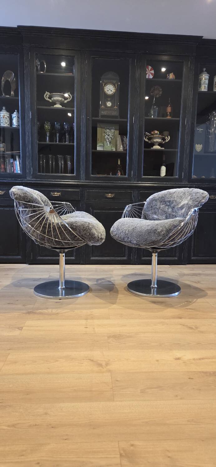 Lot of Atomic chairs by Rudi Verelst.