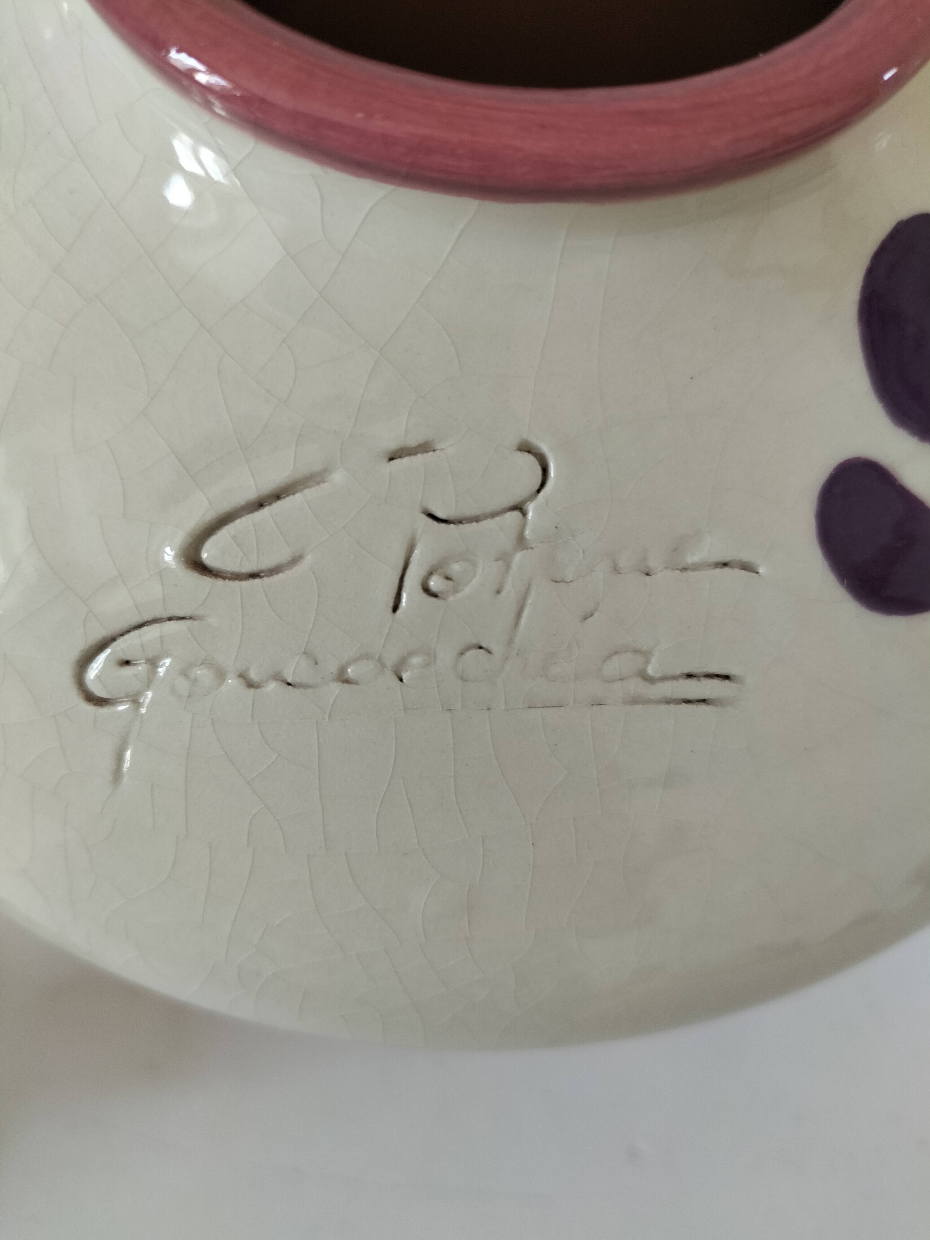 Large Basque teapot Goicoechea – Basque cross decoration