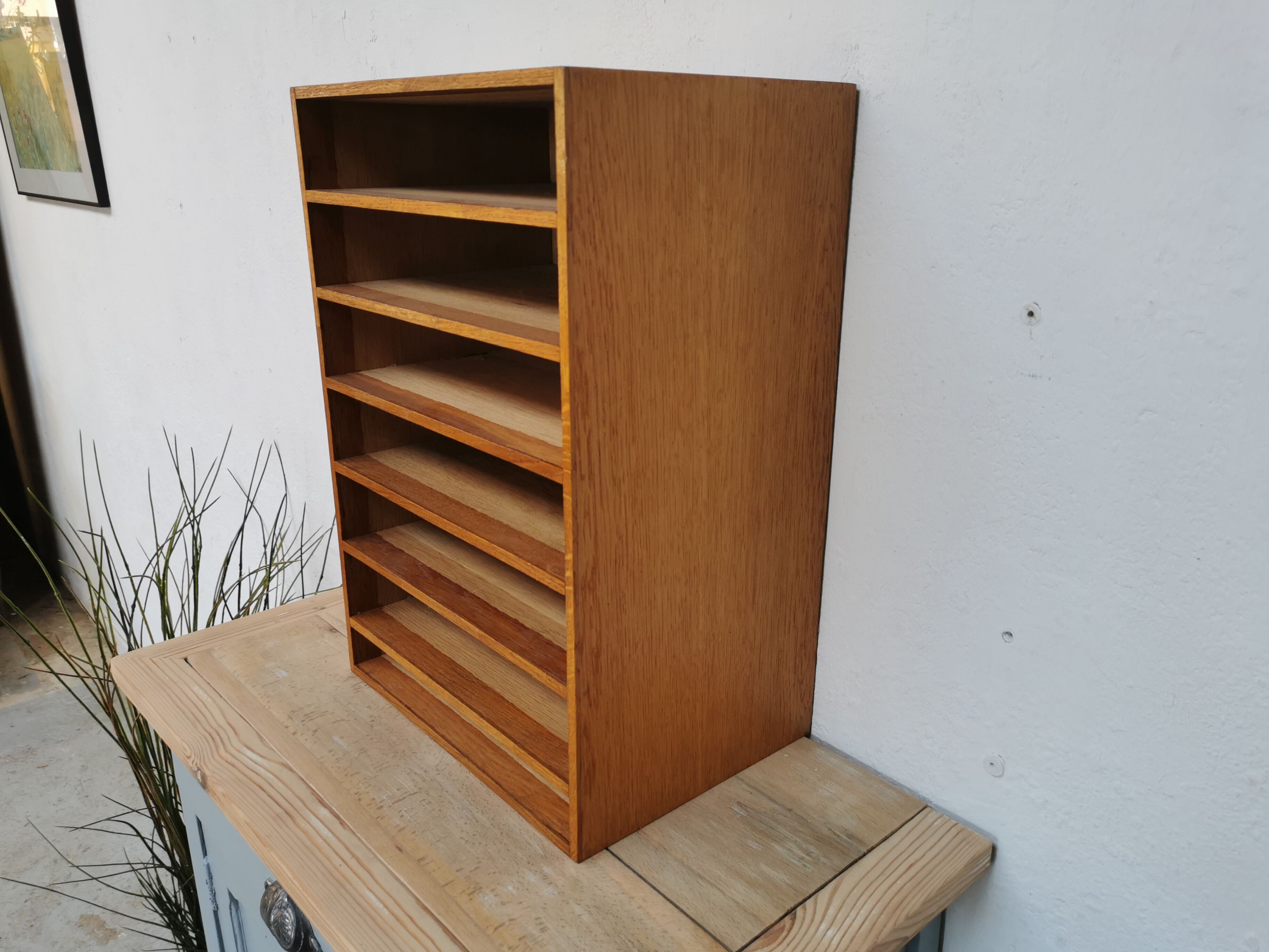 Range document vintage trieur classeur