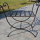 Stool/Seat "Curule" Neo-Classical Empire style