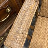 Rattan bamboo chaise longue 1920's