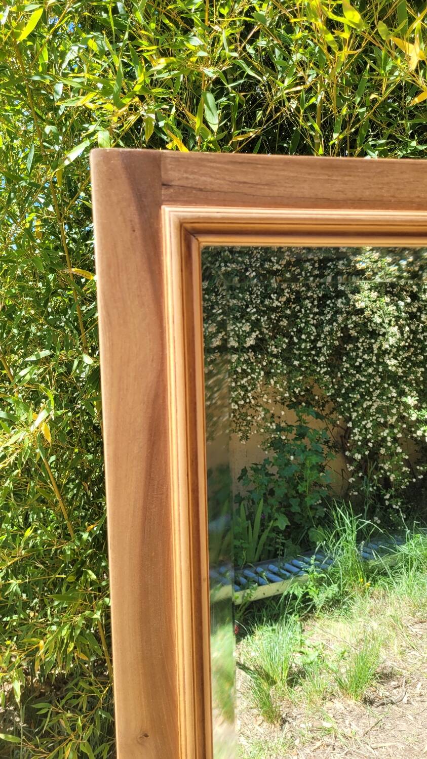 Large renovated antique mirror