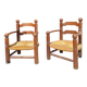 Fauteuils brutalistes