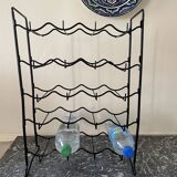 Vintage black bottle holder