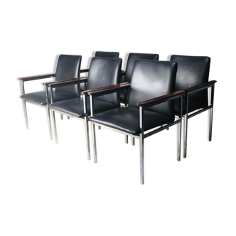 Danish armchairs by Sigvard Bernadotte for France & Søn 1960