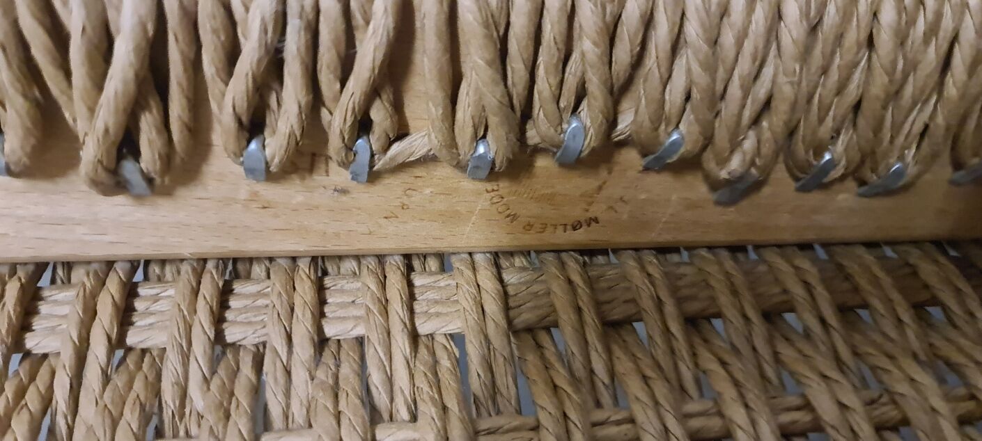 Vintage danish deign dining chair by miels moller ,model 71