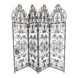 Moorish screen in andalusian arabic forge iron