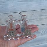 Ensemble de 10 portes couteaux en cristal Baccarat
