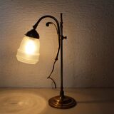 Former swan collar desk lamp
