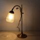 Former swan collar desk lamp
