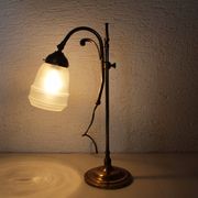 Ancienne lampe de bureau col de cygne