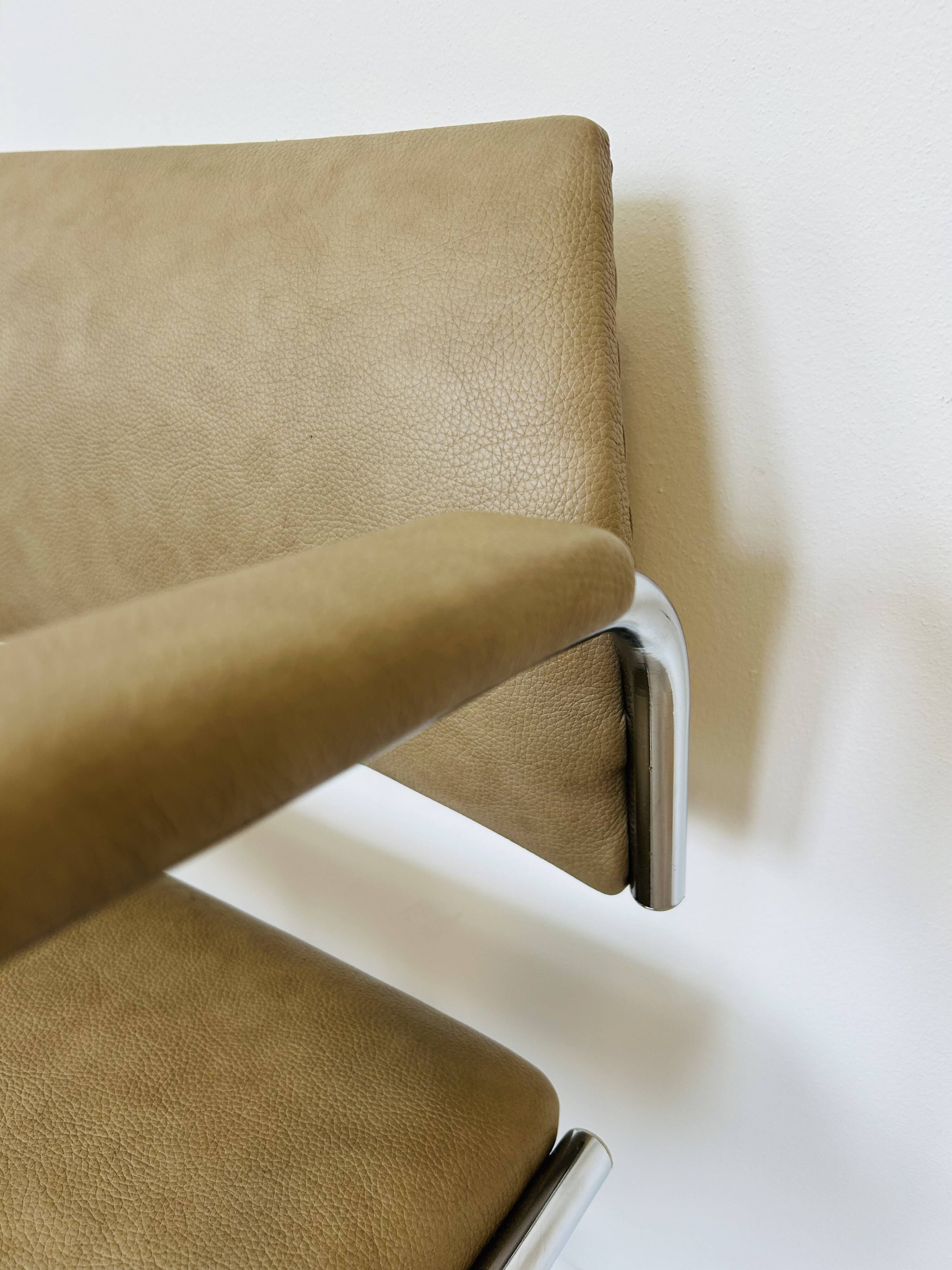 Vintage Beige Office Chair by Kovona 1980’s