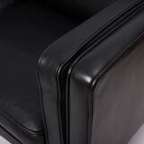 Leather Sofa produced by Hurup Møbelfabrik, Denmark 1970s.