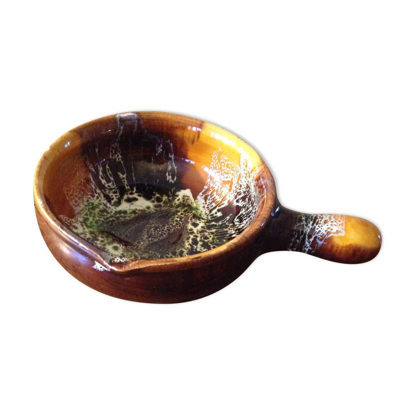 Vallauris poelon, empty vintage pocket