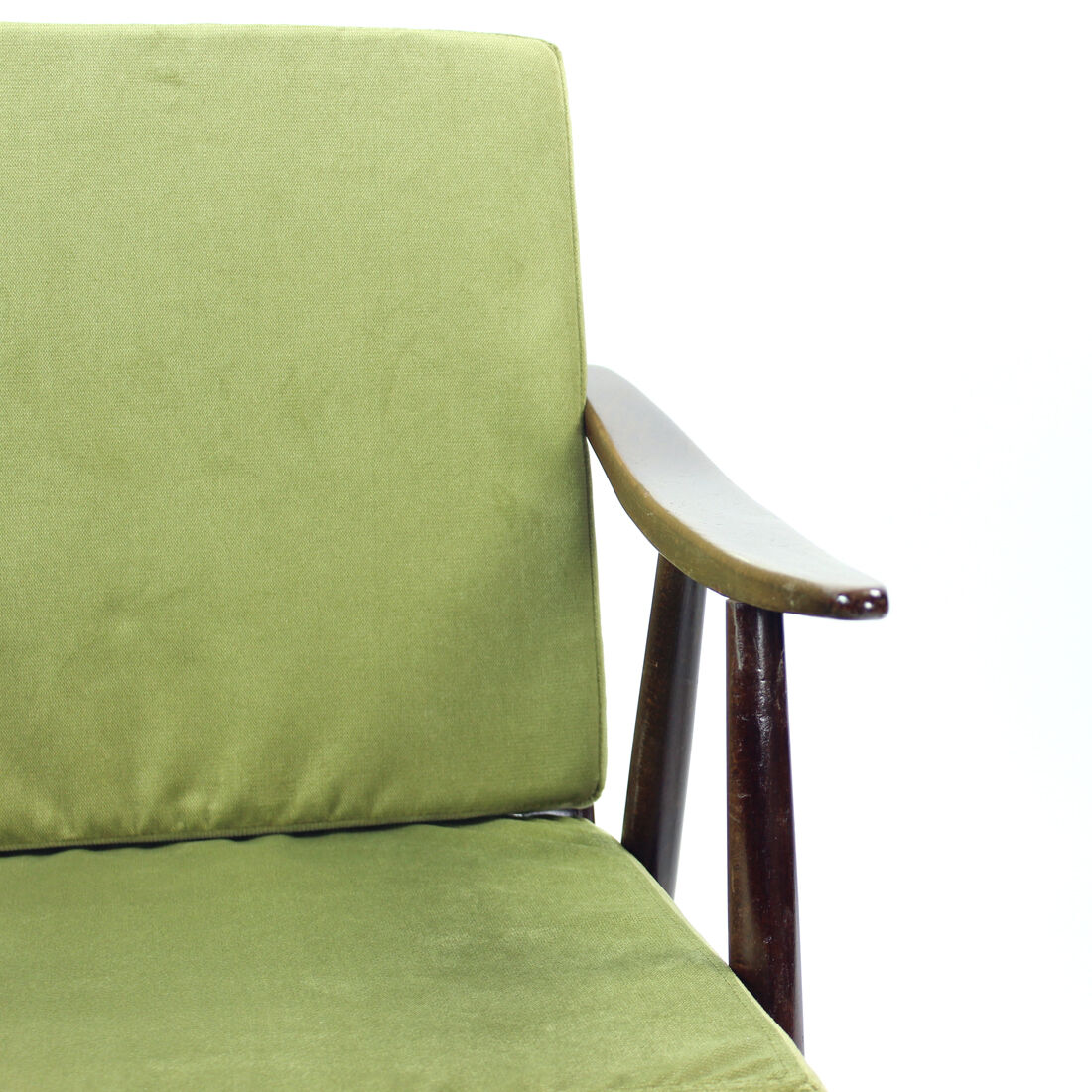 Boomerang Armchair From Ton, Czechoslovakia, 1960s