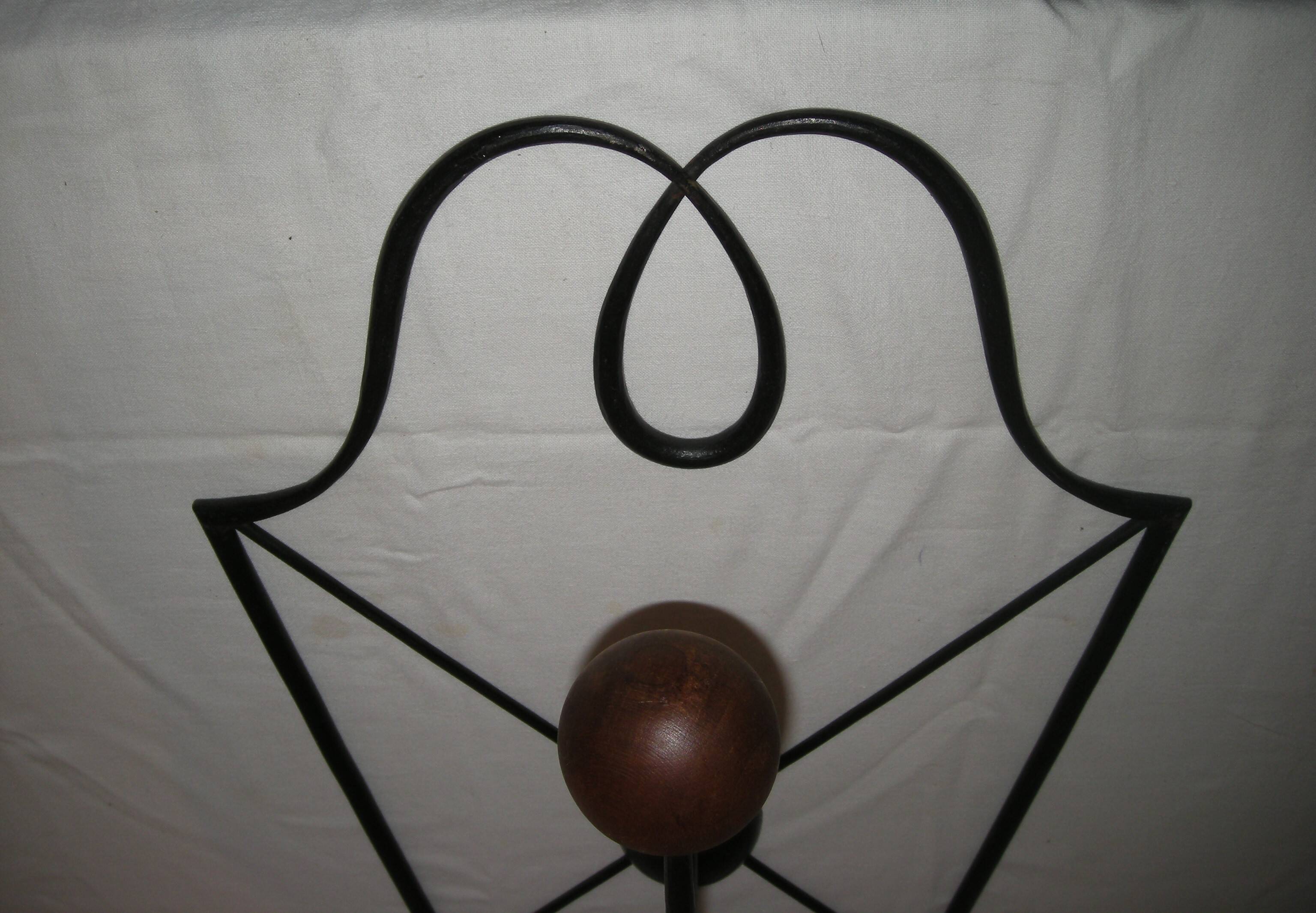 Paire de portemanteau muraldes années 40