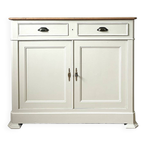 Buffet grège en chêne