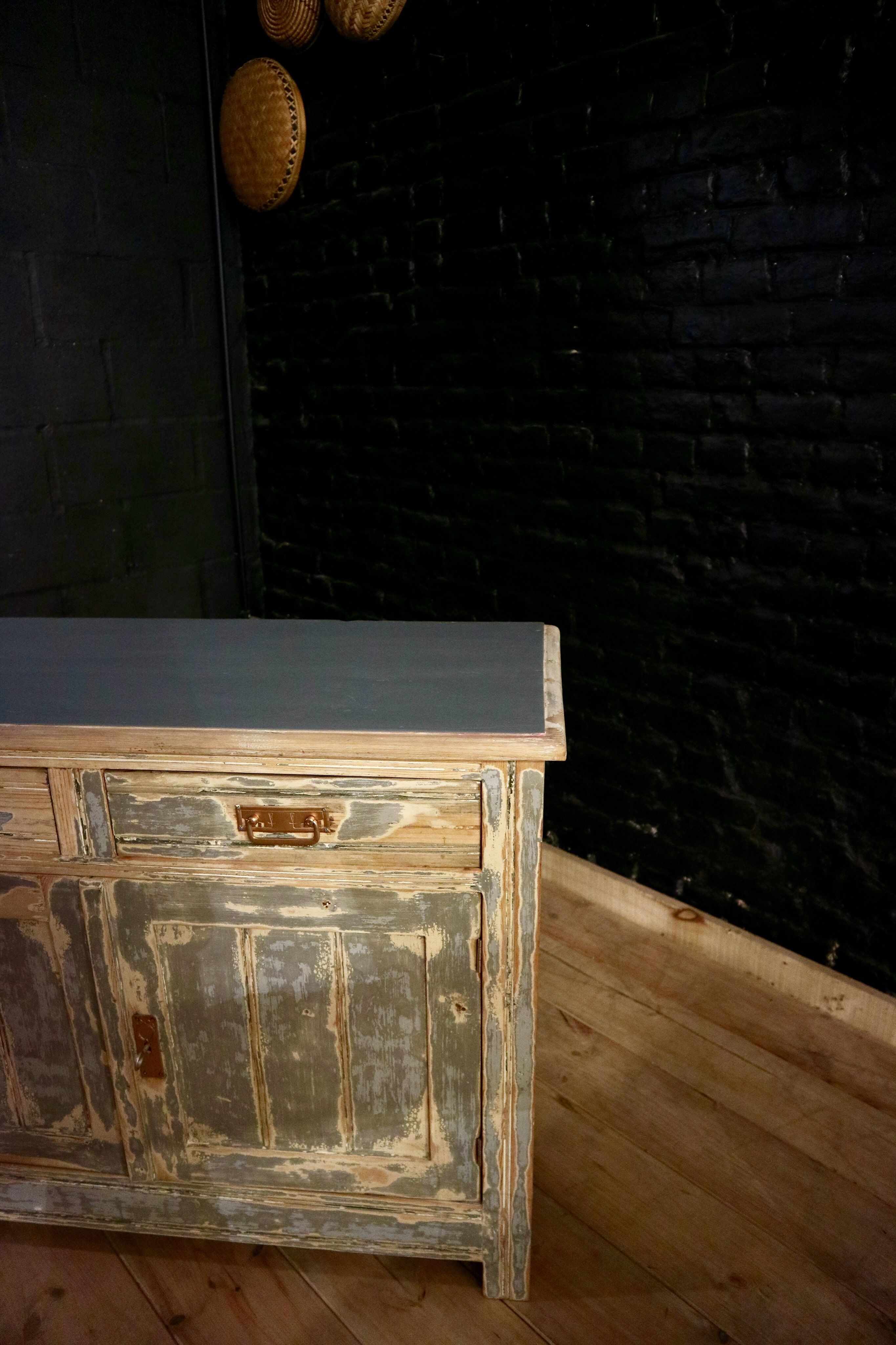 Restored patinated parisian buffet