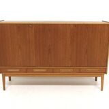 Scandinavian teak and oak sideboard, Sweden, 1950