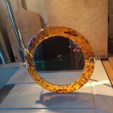 Double-sided tilt mirror 70's lucite