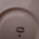 6 coffee cups with saucer in gien faience