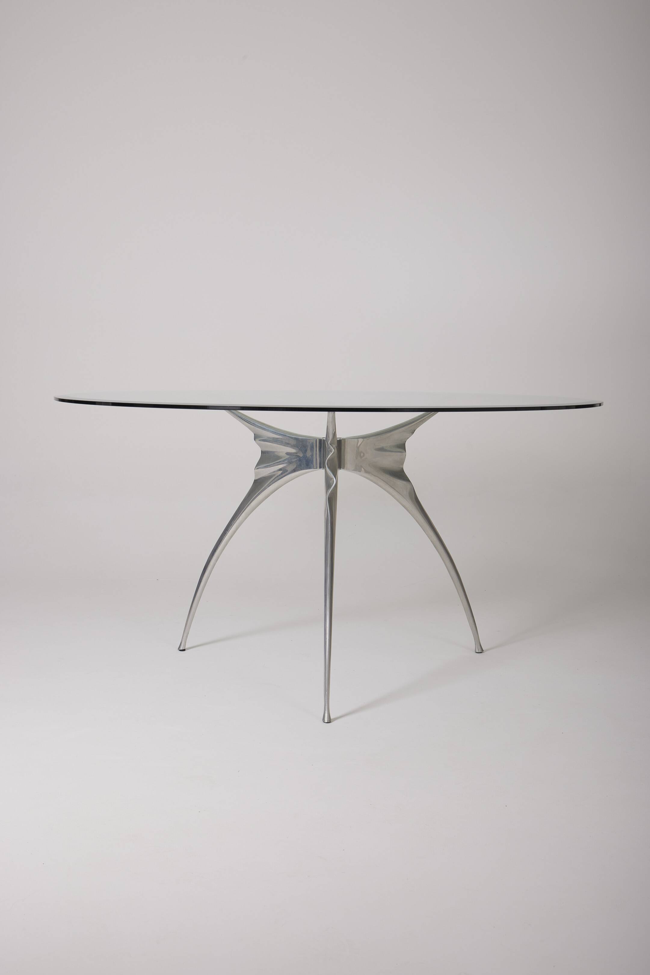 Table à manger "water" bernard dequet & pierre le merrer