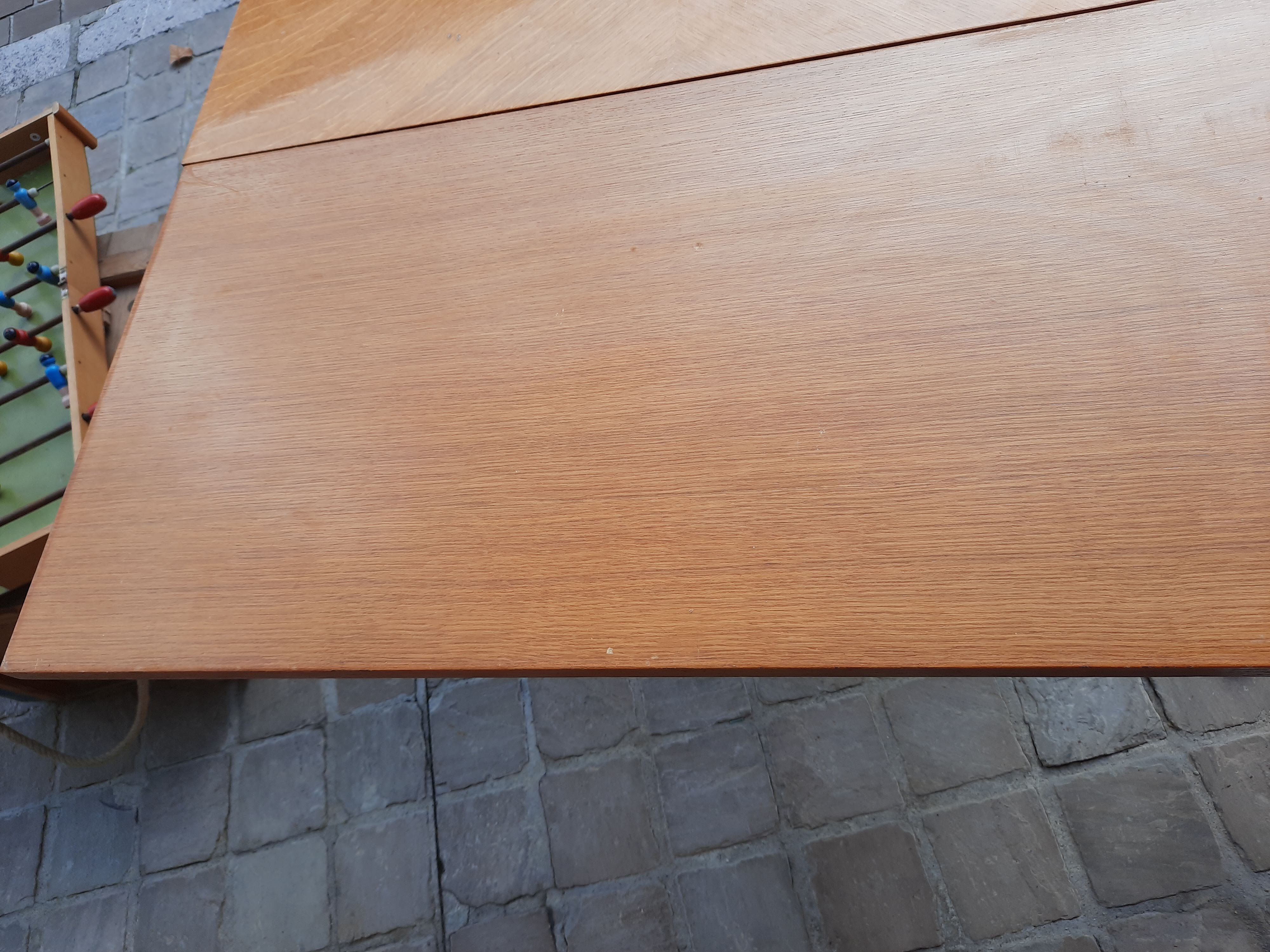 Vintage table foot compass