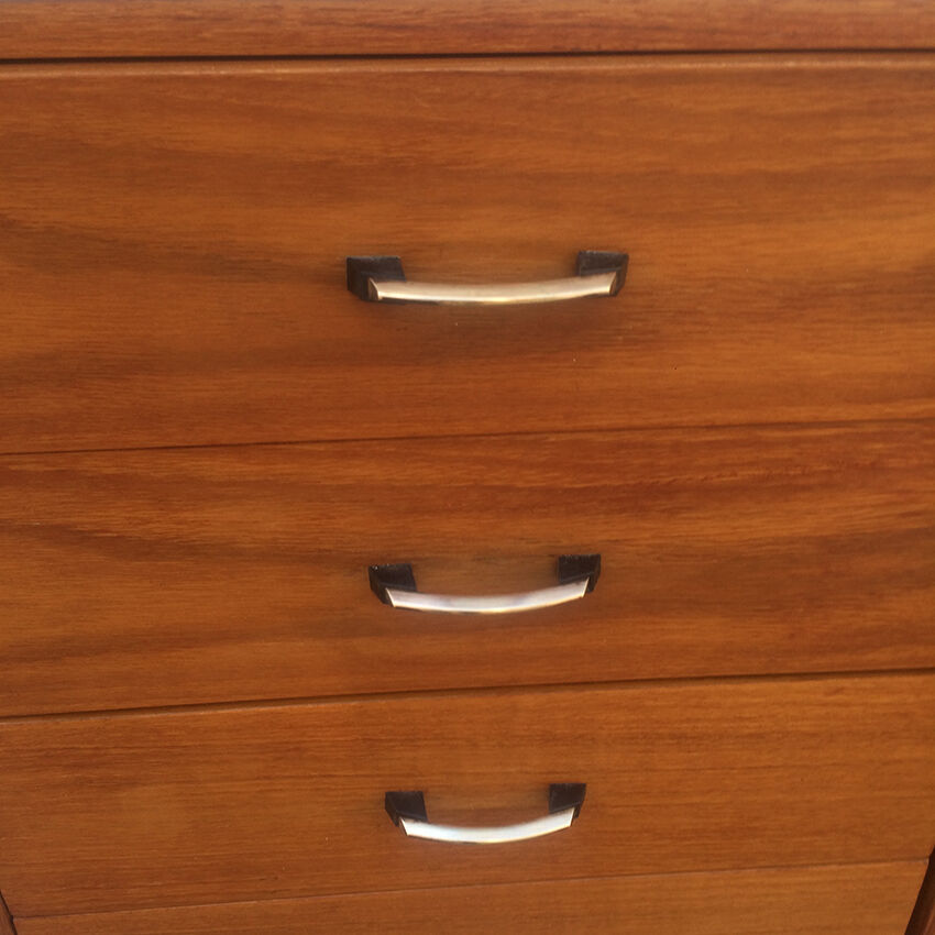Small beech veneer storage unit, 1960