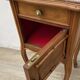 Nightstand Antique Wood and MARBLE