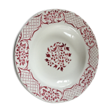 Dix assiettes creuses vintage digoin sarreguemines modèle versailles