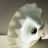 Cream-colored opaline light fixture