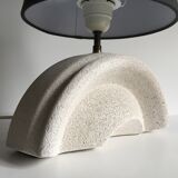 Aerated concrete lamp inspired by albert tormos
