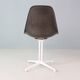 Charles & Ray Eames Set of 4 Off Black"La Fonda" Chairs for Herman Miller, 1960
