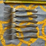 Silver - 6 single-flat forks
