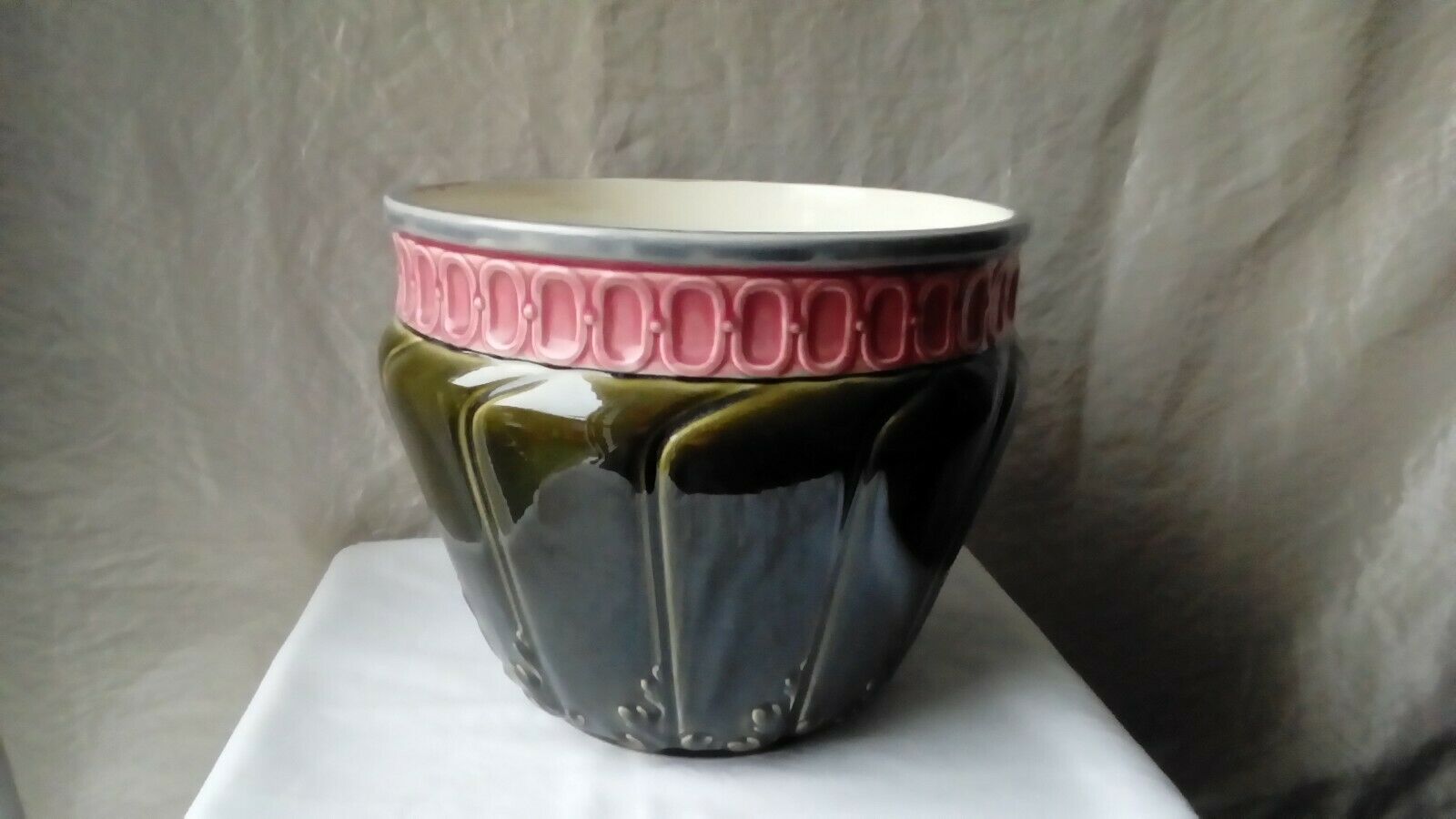 Slurry pot cover lille fives gustave de bruyne art nouveau