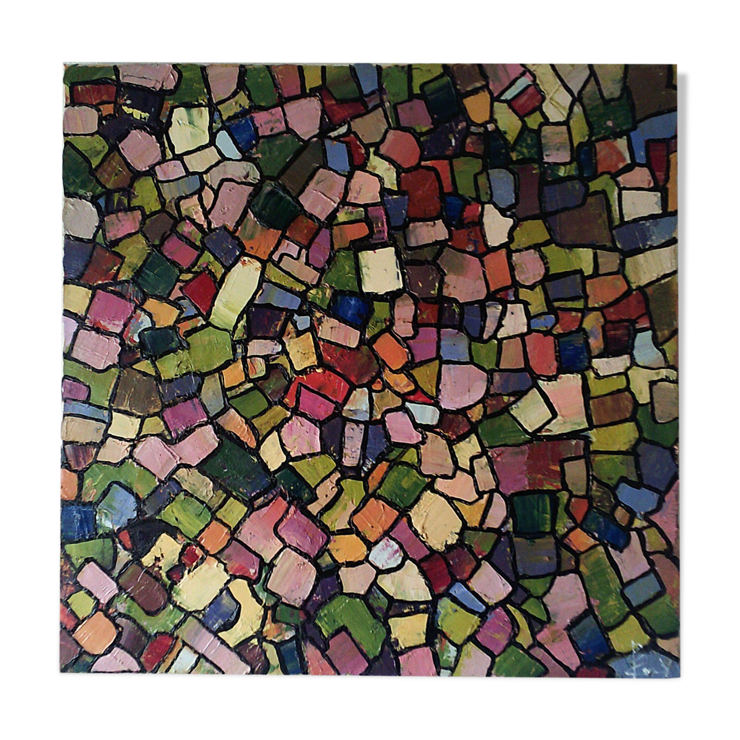 "territories" oil on canvas