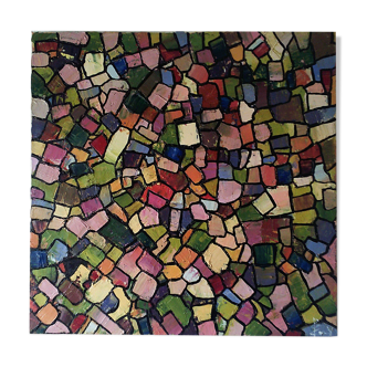 "territories" oil on canvas
