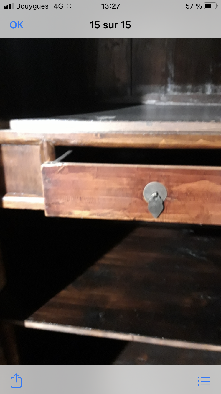 Old Chinese furniture with ivory inlay
