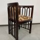 Fledermaus armchairs no. 423 by Josef Hoffmann