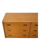Modern Scandinavian buffet in teak with drawers