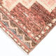 3x10 neutral geometric vintage runner rug, 296x73cm