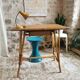Vintage rattan desk from the 60s