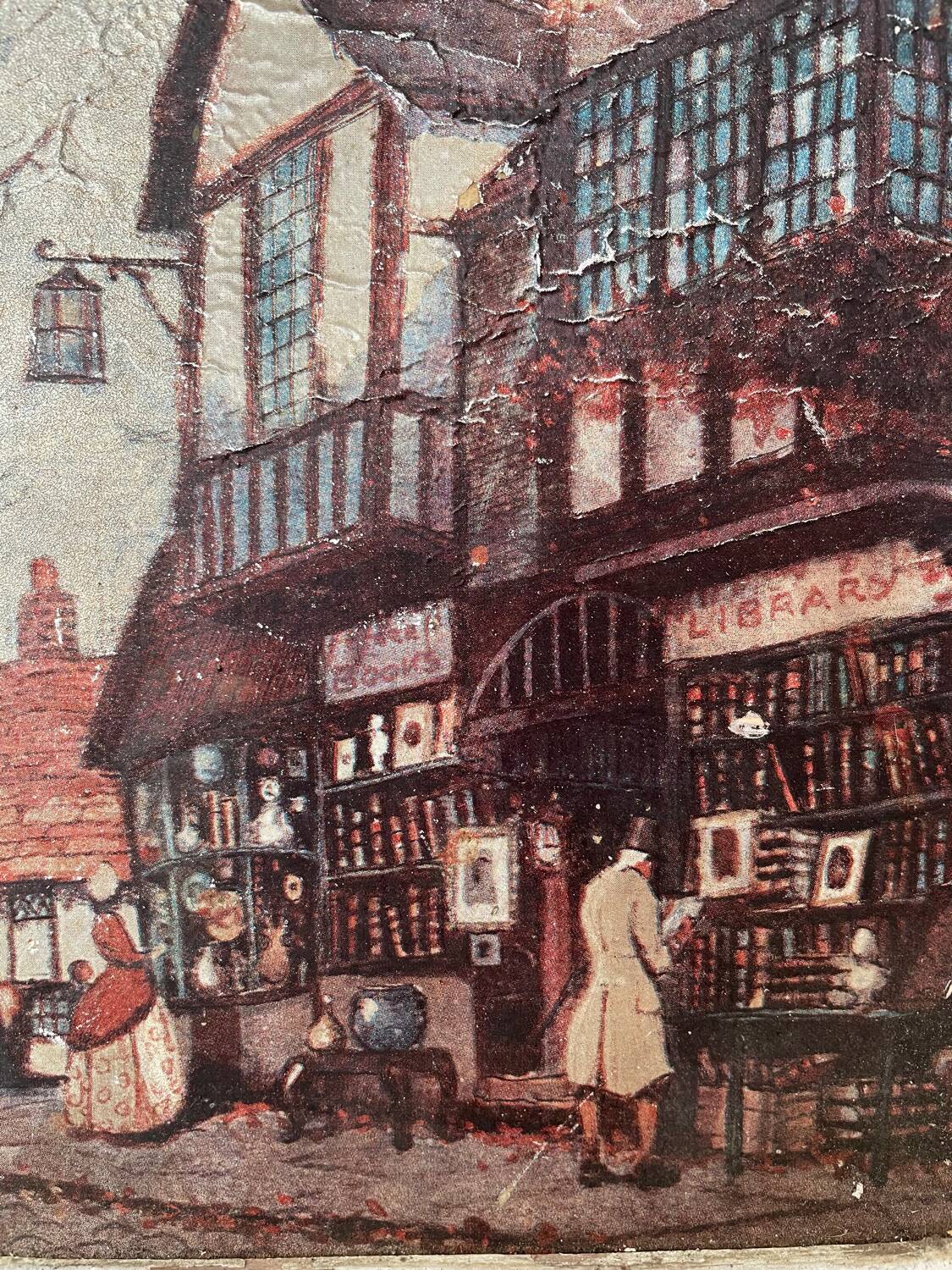 Tableau village  français