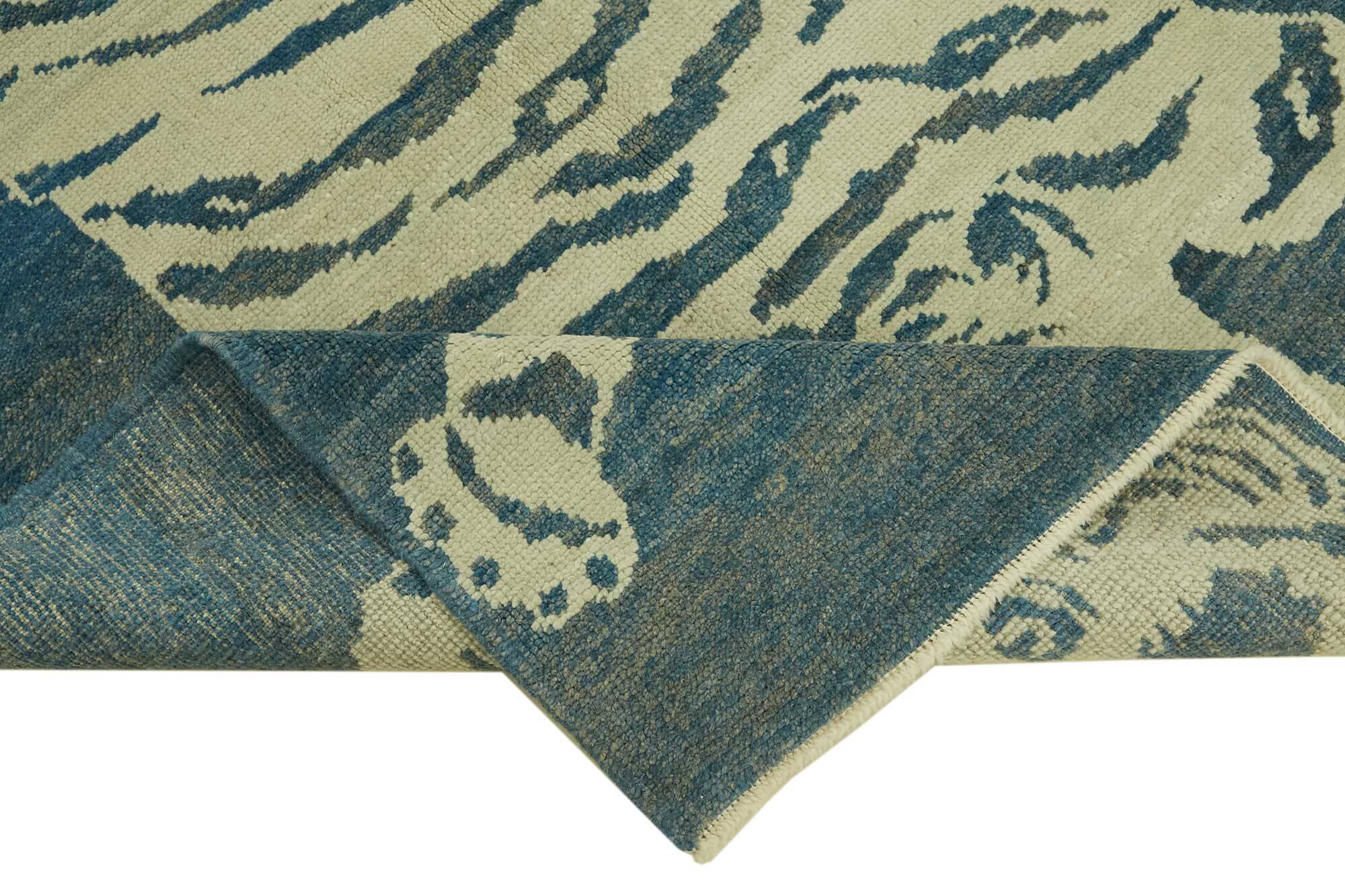 Turkish Handknotted Wool Tiger Rug  143 cm x 193 cm