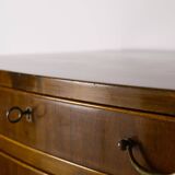 Large Nutwood Chest of Drawers by Ole Wanscher, 1940's